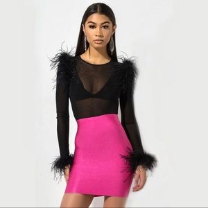 Pink Bandage Skirt - NWT